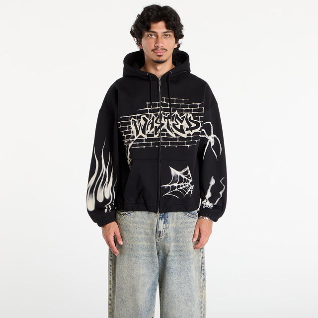 Wasted Paris Atm Boxy Zip Hoodie