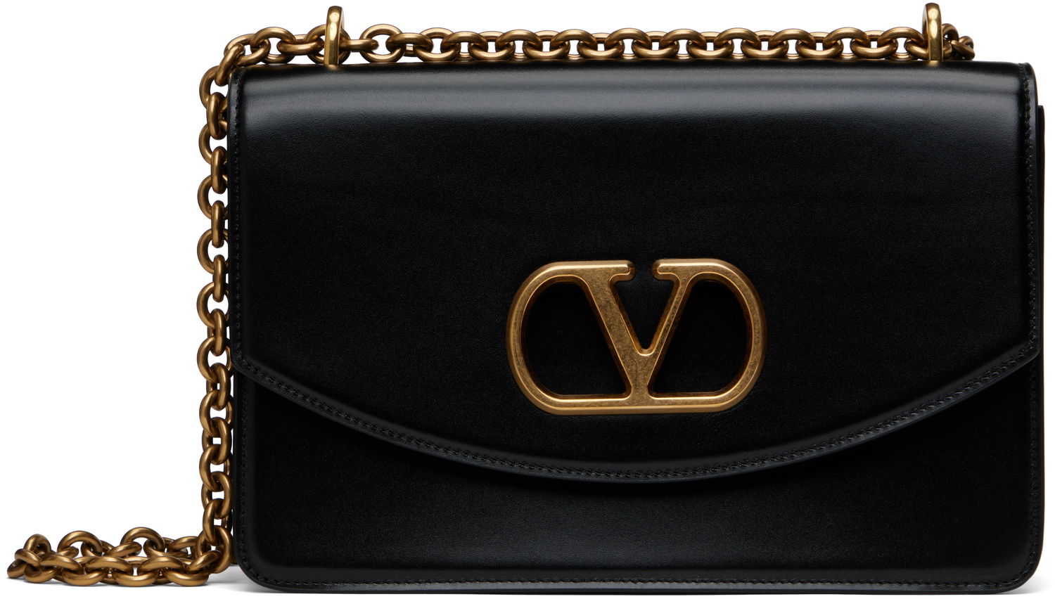Дамска чанта Valentino Valentino Garavani Vain Shoulder Bag Черно | 6W2B0R16GCB, 0