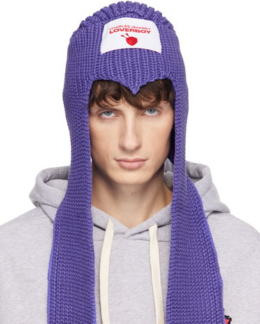 Шапка Charles Jeffrey Loverboy Charles Jeffrey LOVERBOY Clash of Clans Edition Witch Scarf Beanie Лилаво | 054132201, 0
