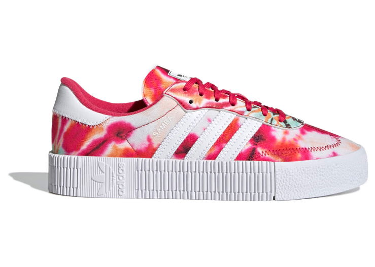Кецове и обувки adidas Originals Sambarose Tie Dye W Розово | GX2893, 0
