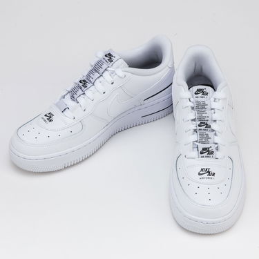 Кецове и обувки Nike Air Force 1 LV8 3 GS Бяло | CJ4092-100, 2
