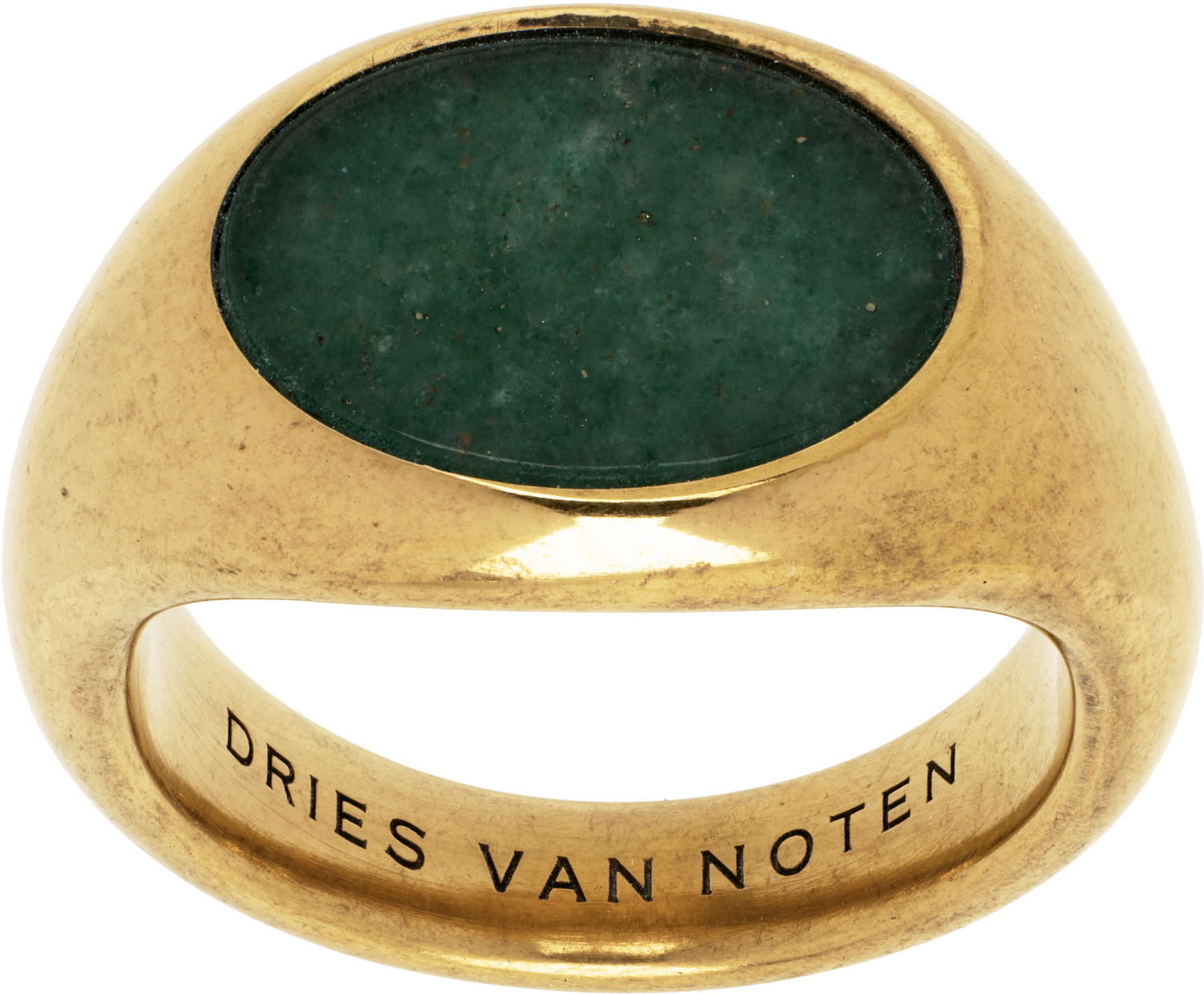 Пръстен Dries Van Noten Dries Van Noten Stone Signet Ring Металик | 251-028203-092, 0