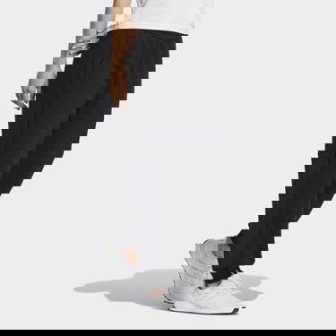 Панталони и дънки adidas Originals Wording Regular Fit Fleece Cuffed Черно | HM2832, 3