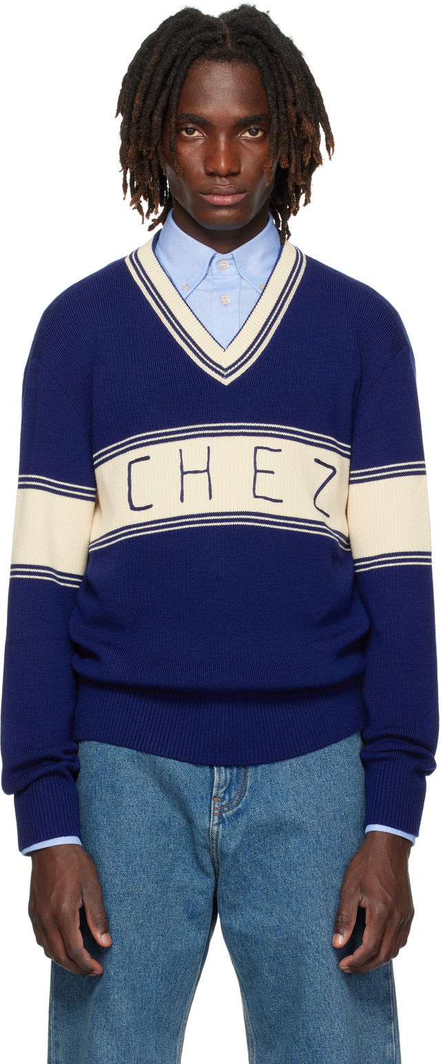 Valentino 'Chez Valentino' Jacquard Pattern Sweater