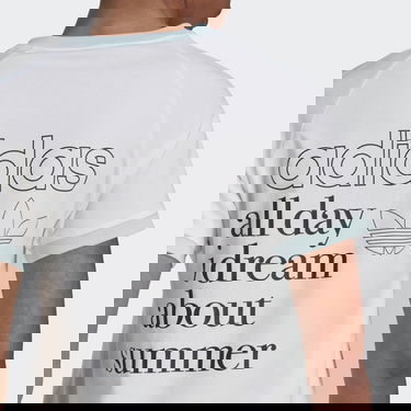 Тениска adidas Originals Graphic Бяло | HL6607, 3