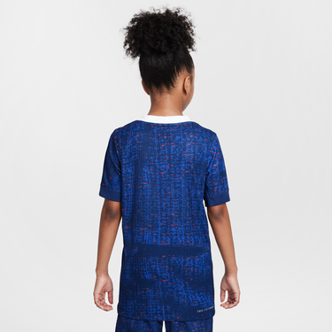 Фланелка Nike FFF Match 2025 Dri-FIT ADV Authentic Home Soccer Jersey (Youth) Синьо | FZ9192-492, 2