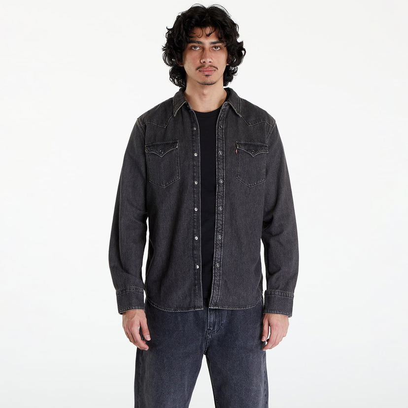 Риза Levi's Barstow Western Standard Fit Shirt Черно | 85744-0038