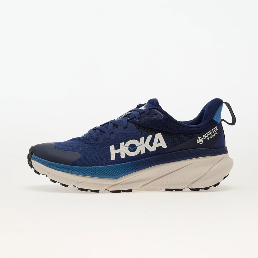 Кецове и обувки Hoka One One Challenger Atr 7 Gtx Midnight Blue/ Grout Тъмно синьо | 1134501F-MGRT