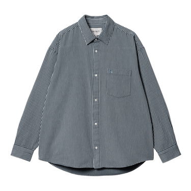 Риза Carhartt WIP Kyle Shirt Синьо | I032263_1PW_XX, 4