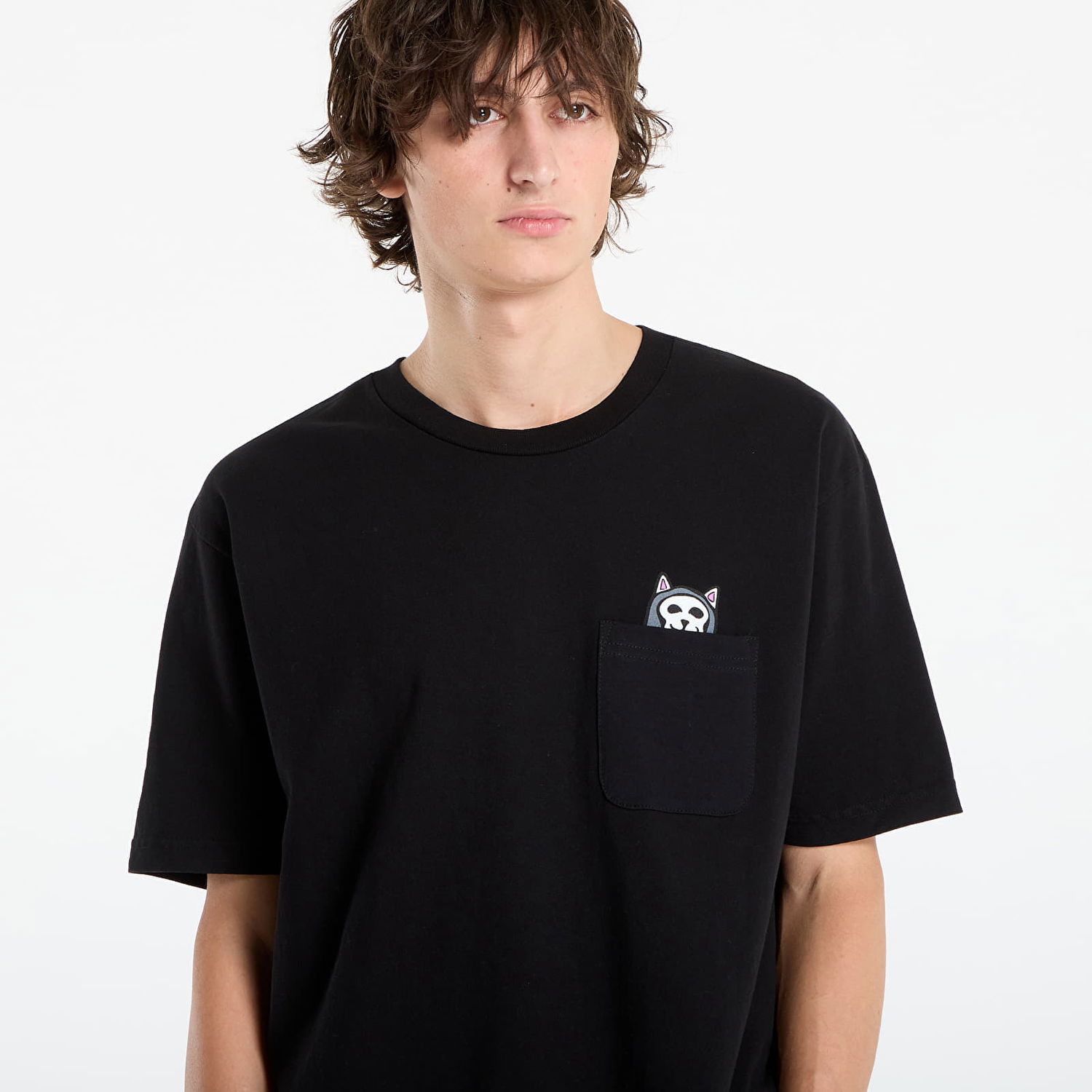 Тениска RIPNDIP RIPNDIP Trick Or Treat Pocket T-Shirt Черно | RNDFALL25134, 1