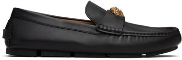 Кецове и обувки Versace Versace 'La Medusa' Driver Loafers Черно | 1019882_1A00693, 0