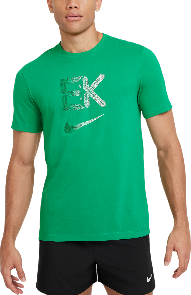 Тениска Nike Men's Running T-Shirt Зелено | hf6159-324