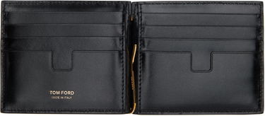 Портфейл Tom Ford TOM FORD Python Money Clip Wallet Черно | YM231-LCL471G, 2