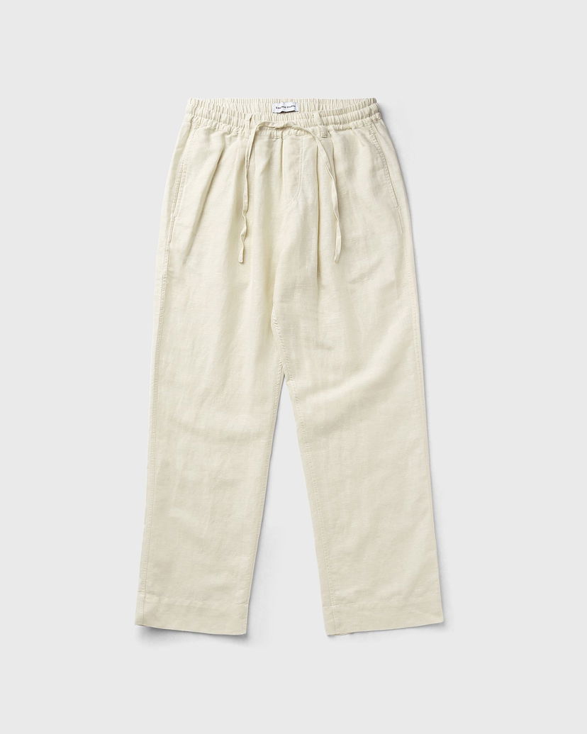Панталони Edmmond Studios Marvin Linen Casual Pants Бежово | 125-50-08060