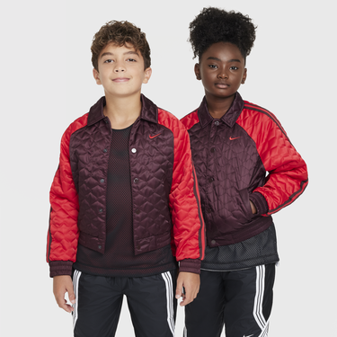 Яке бомбър Nike Nike Culture of Basketball Bomber Jacket Червено | FV0319-652, 0