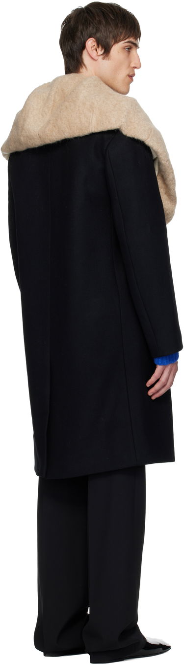 Палта Dries Van Noten Dries Van Noten Wool Collar Coat Черно | 252-020231-2216, 2