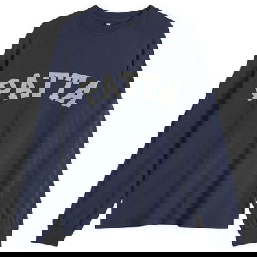 Пуловер Patta Patta Arc Logo Mesh Long Sleeve T-Shirt Тъмно синьо | POC-SS25-5150-299-0002-153, 0