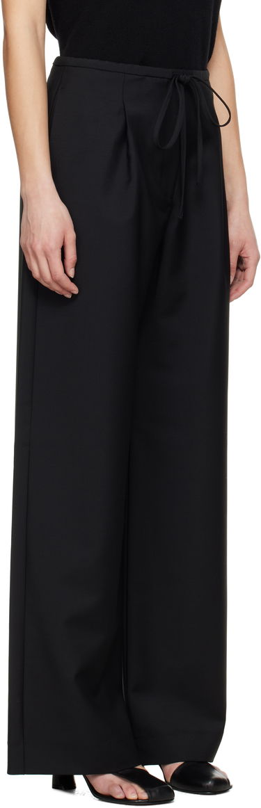 Панталони Róhe Róhe Relaxed Drawstring Trousers Черно | 415-30-007, 1