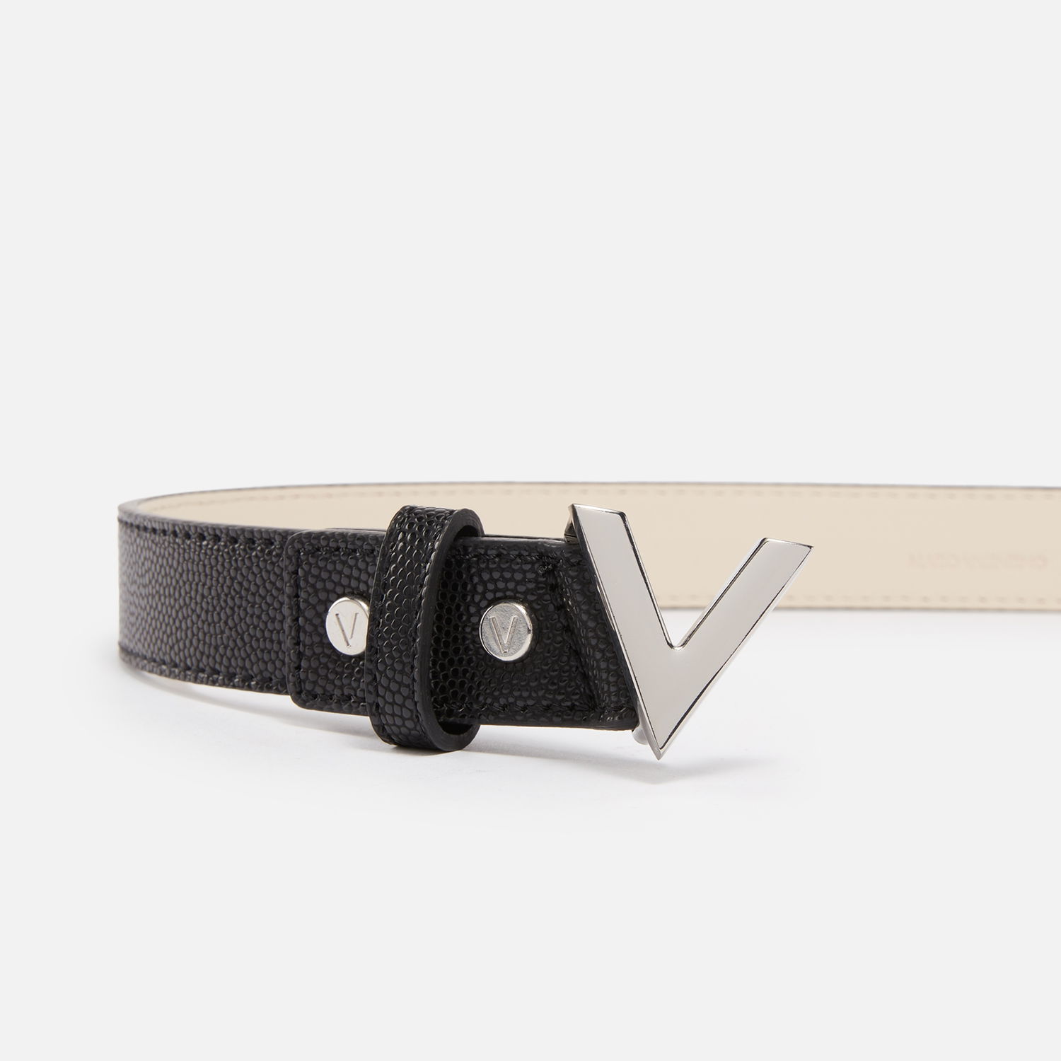 Колани Valentino Divina Faux Leather Belt - S Бежово | VCS1R456GN450S, 0