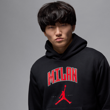 Суитчър Jordan Jordan Milan Fleece Hoodie Черно | HQ0442-010, 4