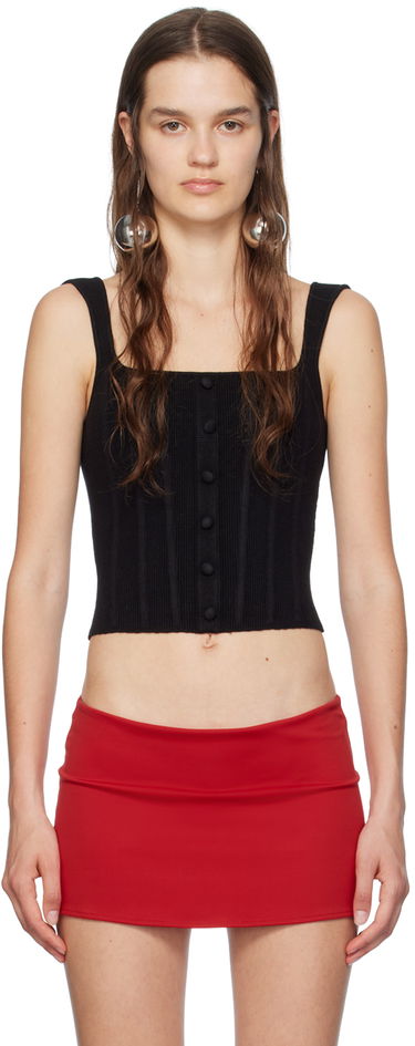 Пола GUIZIO Guizio Knit Corset Черно | R24601S011, 0