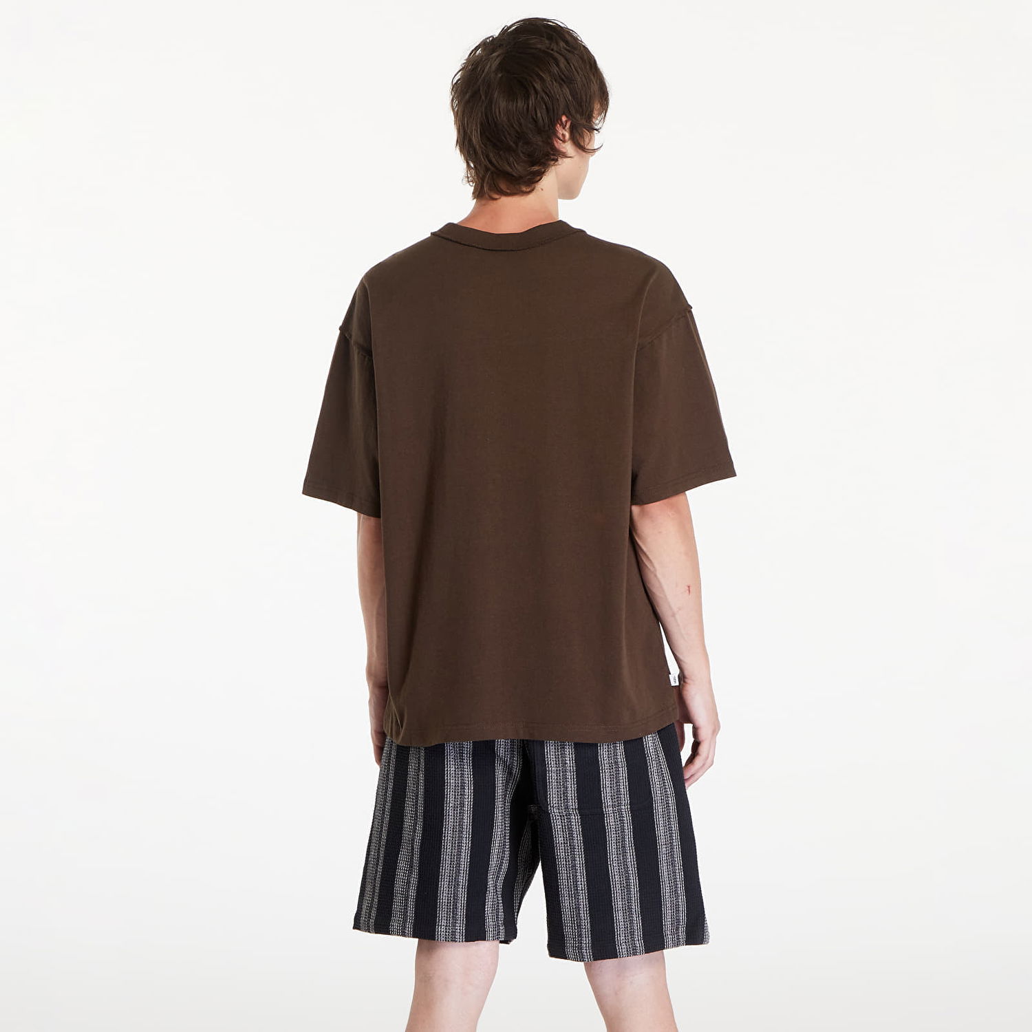Тениска Vans LX Premium Short Sleeve T-Shirt Demitasse Кафяво | VN000GBY3N11, 1