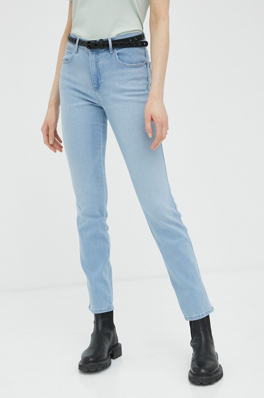 Дънки Wrangler Slim Fit Jeans Синьо | W26LCY37L, 0