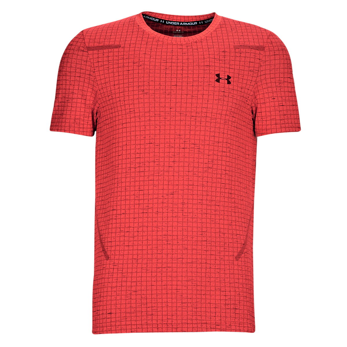 Тениска Under Armour Seamless Grid Tee Червено | 1376921-628, 0