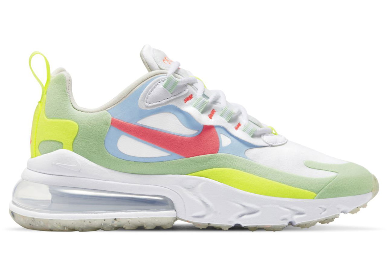 Кецове и обувки Nike Air Max 270 React Regrind Cucumber Green W Зелено | DB5927-161, 0