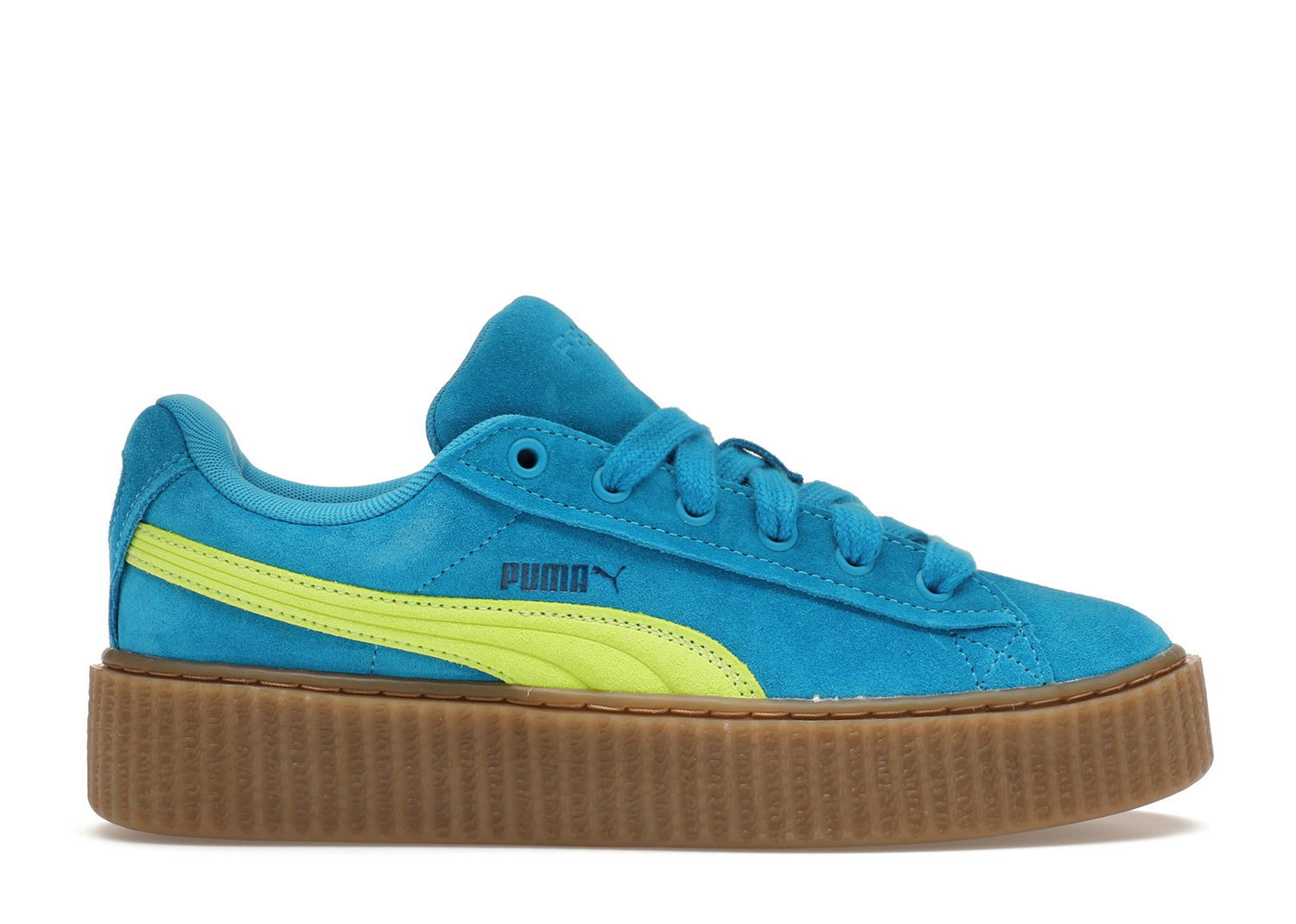 Кецове и обувки Puma Creeper Phatty Rihanna Fenty Speed Blue (Women's) Тюркоазено | 399332-02, 0