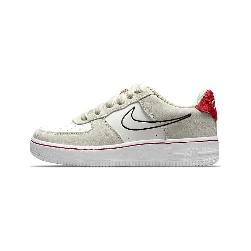Кецове и обувки Nike Air Force 1 LV8 S50 GS Бежово | db1561-100, 0