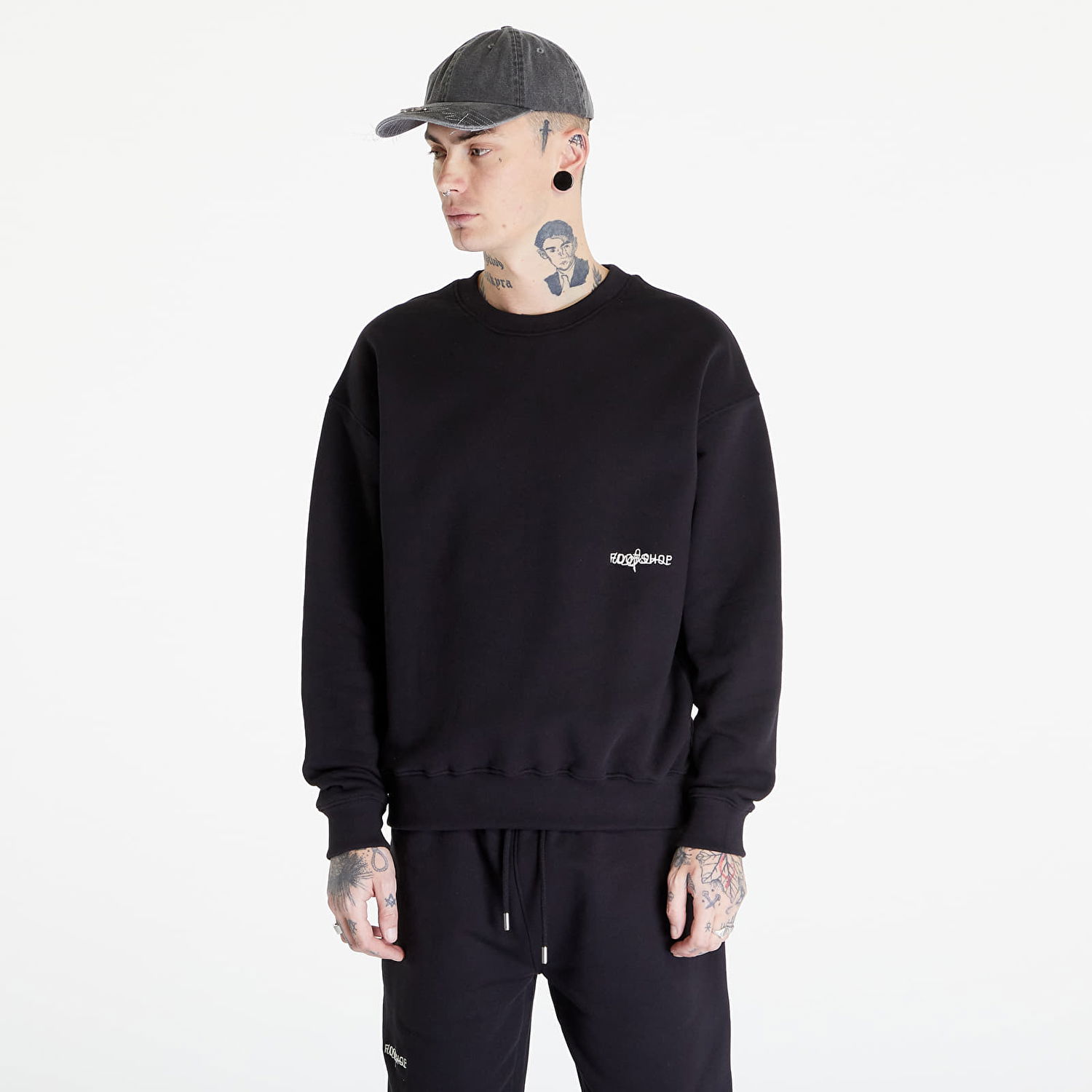Суитчър Footshop Everyday Crewneck Черно | FTSHP_273, 0
