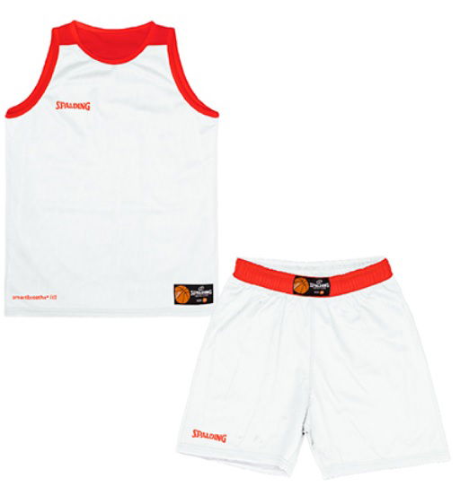 Комплект Spalding Spalding Double Face Basketball Uniform Set Червено | 40221339-redwhite, 1
