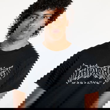 Тениска Thrasher Thrasher Metal T-Shirt Черно | 145693, 1