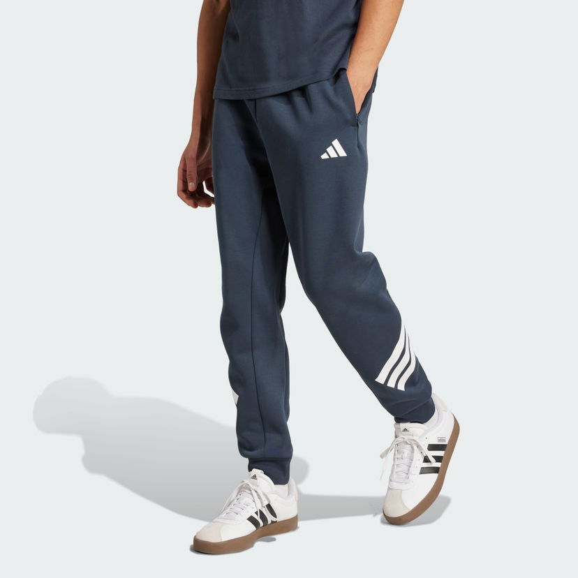 Спортни панталони adidas Performance Future Icons 3-Stripes Pants Тъмно синьо | JW7088