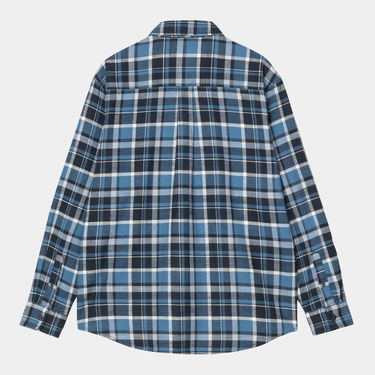 Риза Carhartt WIP Carhartt WIP Fendrick Long Sleeve Shirt Синьо | I034382_6, 3