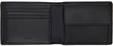 Портфейл BOSS BOSS Leather Trifold Wallet with Coin Pocket Черно | 50470436, 3