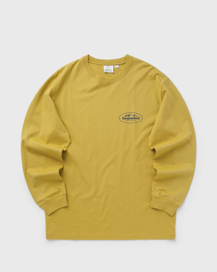 Тениска GRAMICCI Mountaineering Graphic Long Sleeve T-Shirt Жълто | G4FU-T106-DEEP-YELLOW