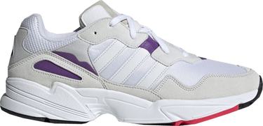 Кецове и обувки adidas Originals Yung-96 Cloud White Active Purple Бяло | DB2601, 0