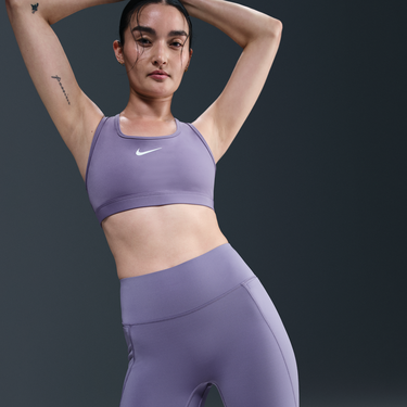 Комплект Nike Nike Universa High-Waisted 8" Bike Shorts with Pockets Лилаво | HQ6823-527, 4