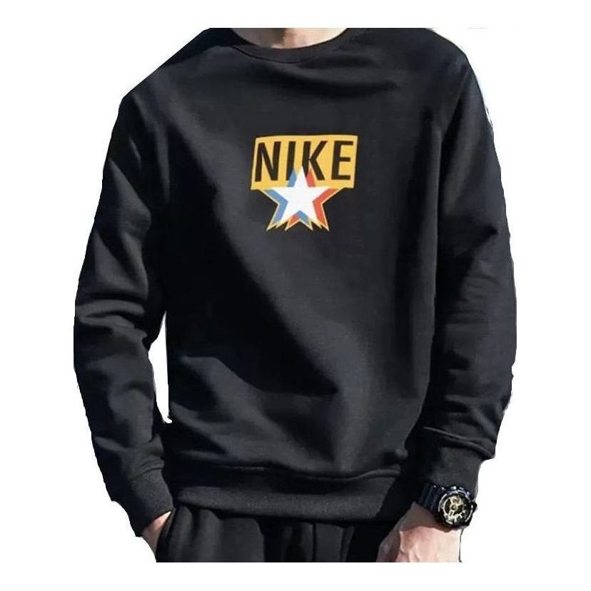 Пуловер Nike Men's Crew Sweatshirt Черно | DV7975-010