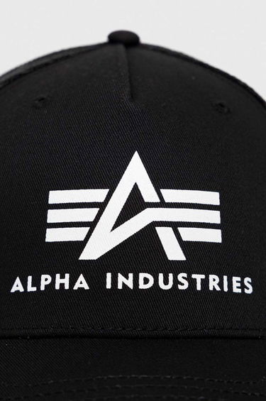 Шапка с козирка Alpha Industries Cap Черно | 186902.03, 1