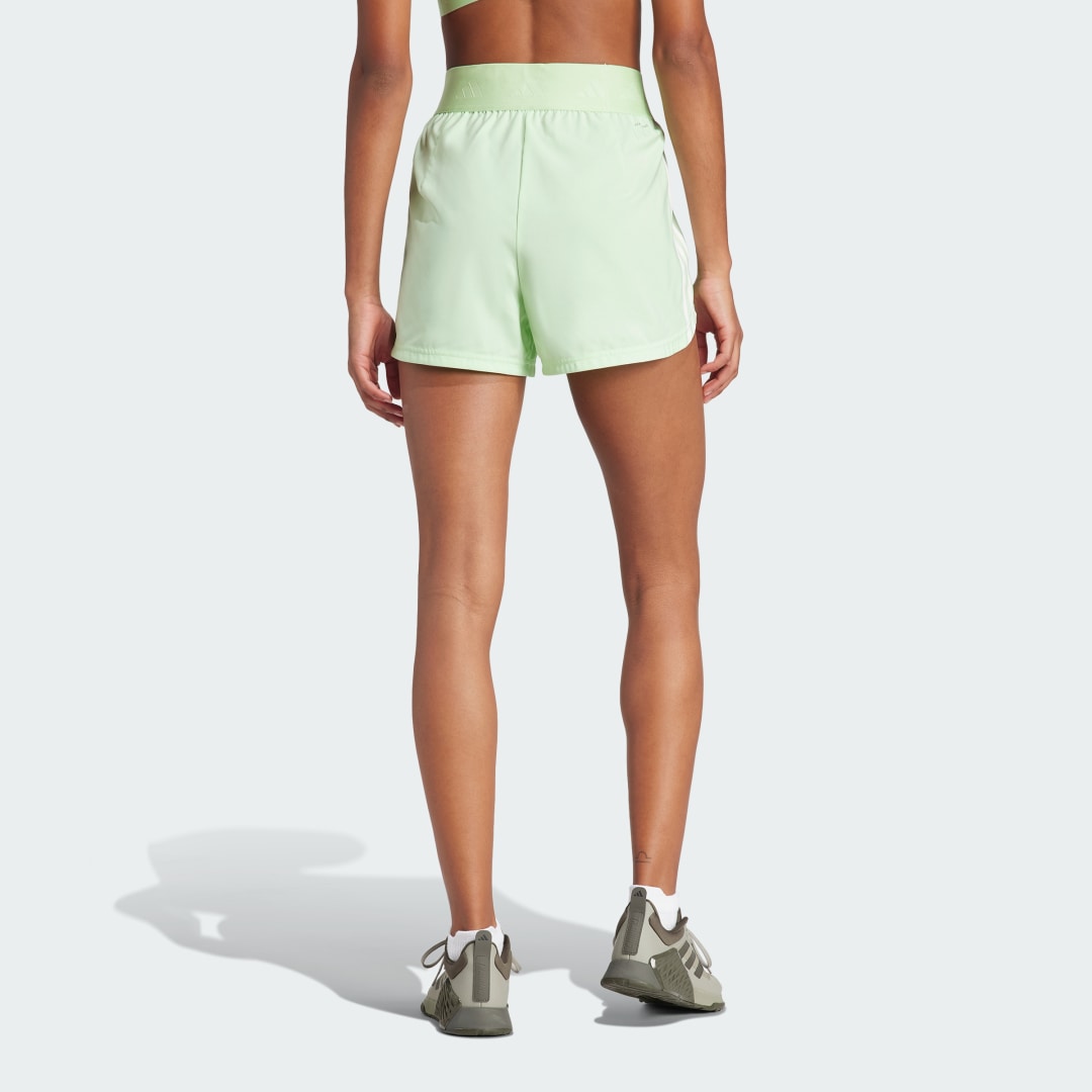 Къси панталони adidas Performance Hyperglam Woven Shorts Зелено | IT4670, 0