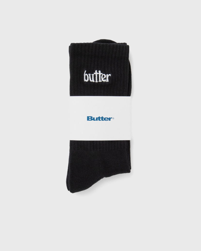 Чорапи Butter Goods Basic Socks Черно | P19374