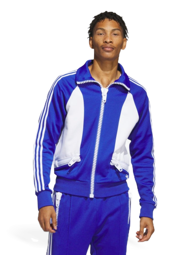 Яке adidas Originals Jeremy Scott x Big Zip Jacket Тъмно синьо | HY1811