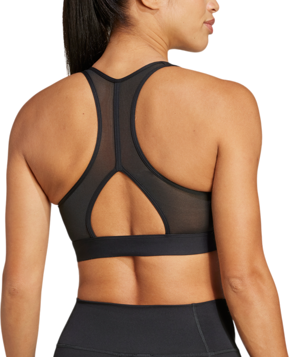 Сутиен adidas Originals Powerreact Medium Support Sports Bra Черно | jg1414, 1