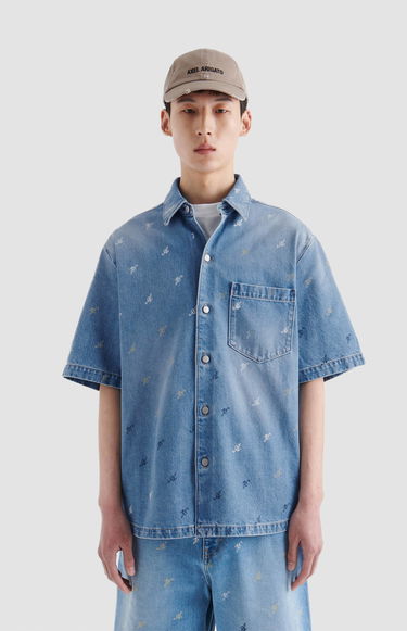 Риза AXEL ARIGATO Miles Shirt Синьо | A2084001, 2