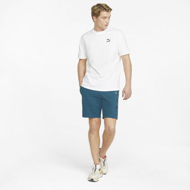 Къси панталони Puma Nature Camp Graphic Shorts Blue Coral Тюркоазено | 536819-44, 0