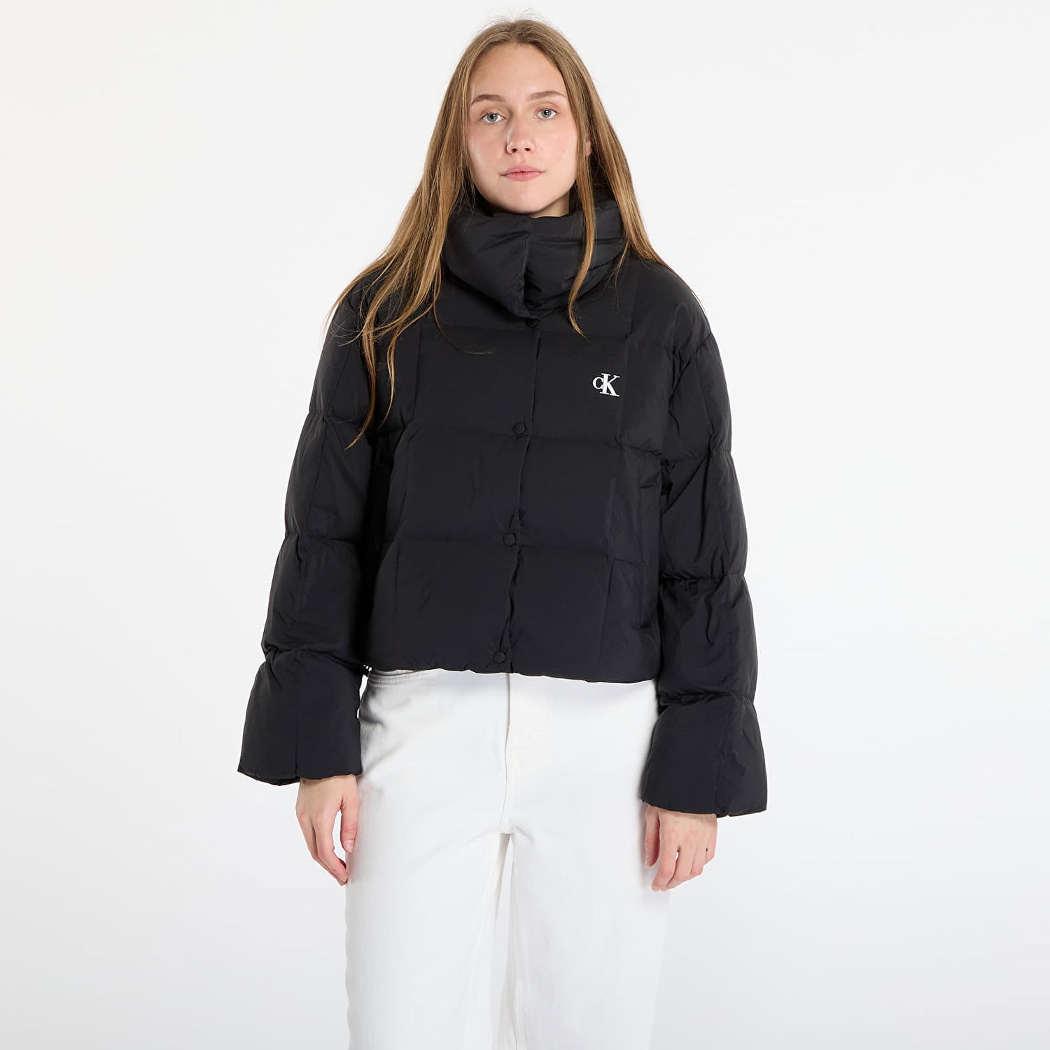 Пухо яке CALVIN KLEIN Jeans Short Down Puffer Jacket Черно | LV044D521G UB1, 0