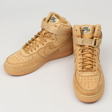 Кецове и обувки Nike Air Force 1 High LV8 ''Flax'' GS Бежово | 807617-200, 2